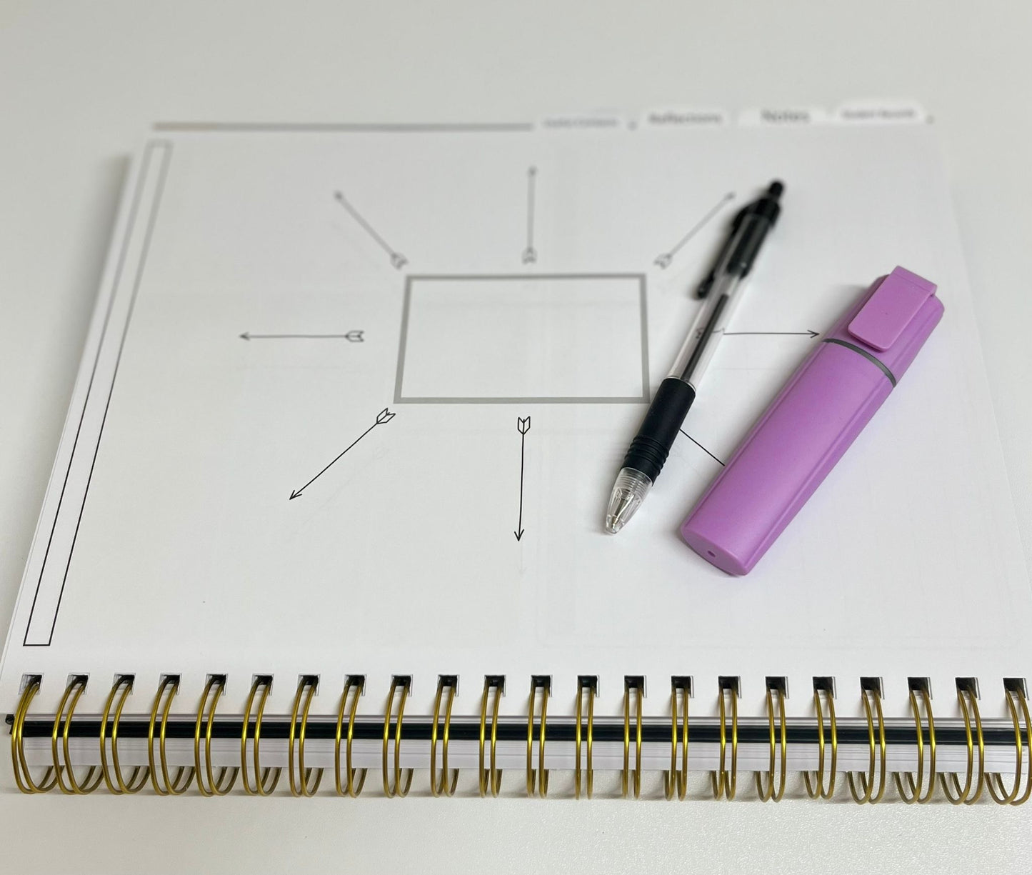 A4 Dance Teacher Planner. Choreography Planner, Show and Event Planning, Notes sections, timetable, registers, student records.