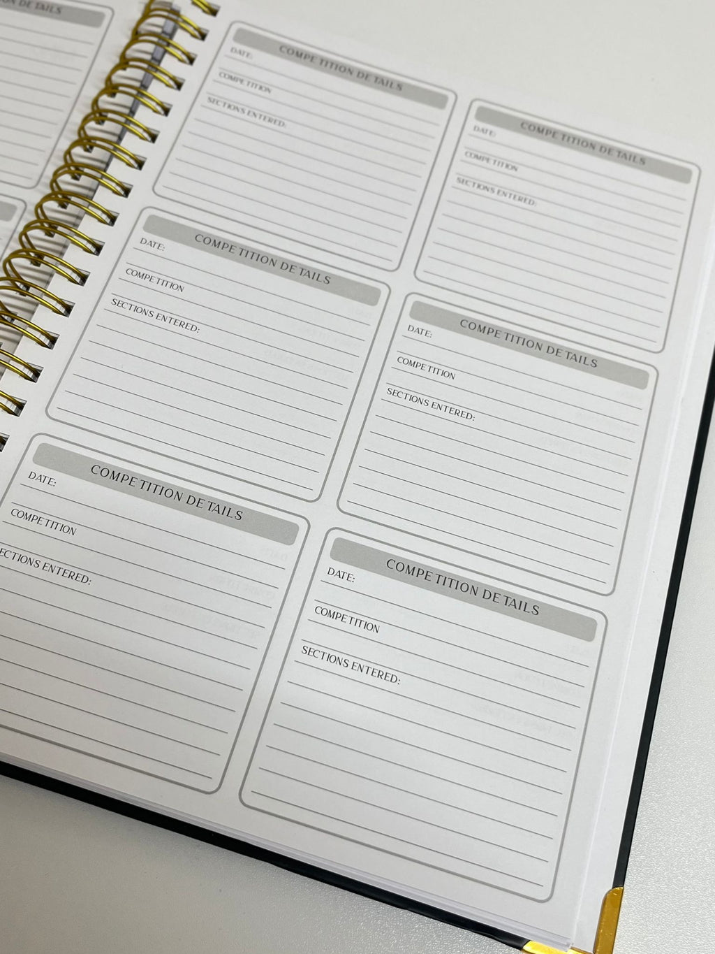 A4 Dance Teacher Planner. Choreography Planner, Show and Event Planning, Notes sections, timetable, registers, student records.  